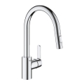 GROHE 31484001 - Kriauklės maišytuvas GET blizgus chromas