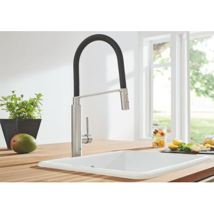 GROHE 31491DC0 - Kriauklės maišytuvas CONCETTO DN 15 iš nerūdijančio plieno