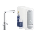 GROHE 31539000 - Virtuvinis maišytuvas BLUE HOME su L formos snapu, blizgus chromas