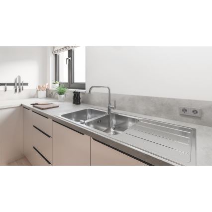 GROHE 31588SD1 - Plautuvė K500 1160 × 500 mm, iš nerūdijančio plieno