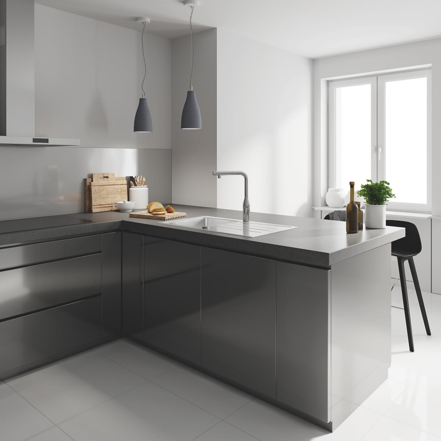 GROHE 31615000 - ESSENCE SMARTCONTROL plautuvės maišytuvas 366 mm blizgus chromas