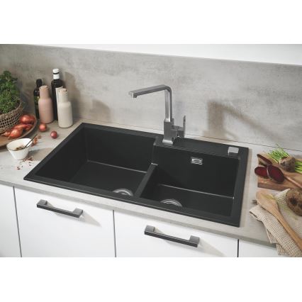 GROHE 31649AP0 - Kompozitinė plautuvė K500 860 × 500 mm juoda