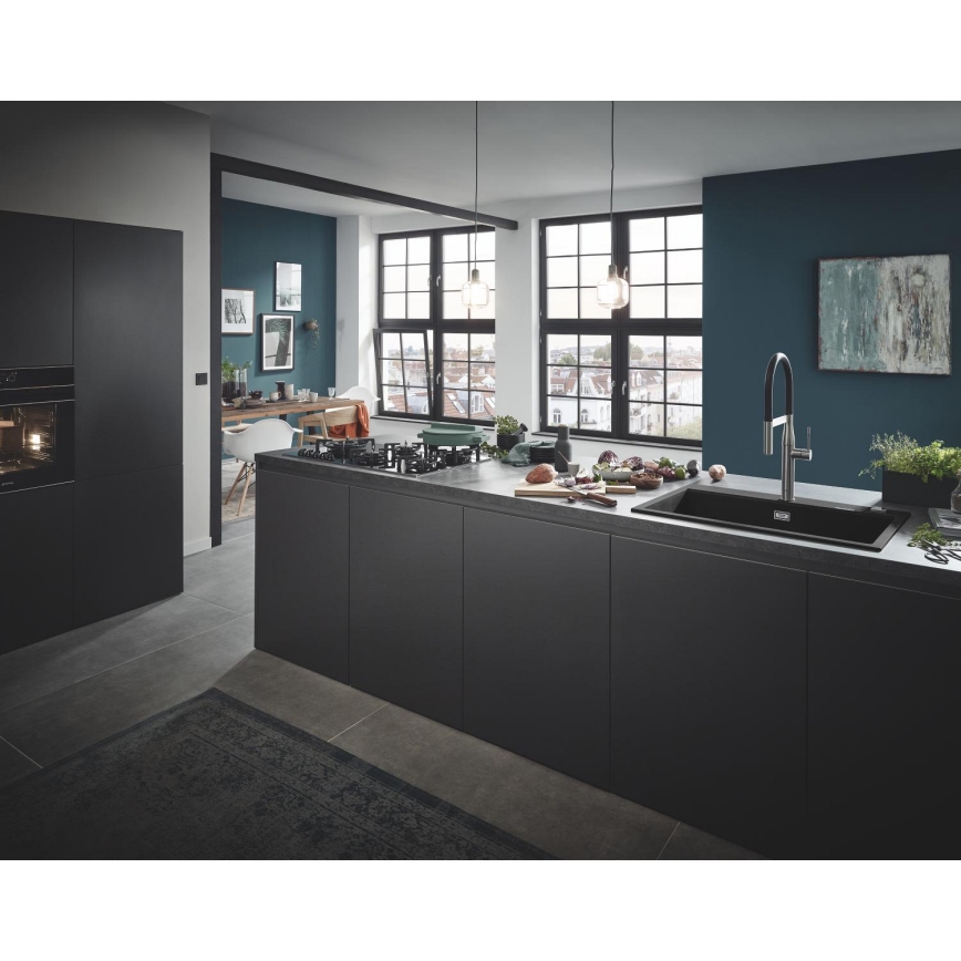 GROHE 31652AP0 - Kompozitinė plautuvė K700 780 × 510 mm juoda