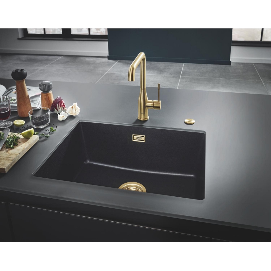 GROHE 31655AP0 - Kompozitinė plautuvė K700U 610 × 460 mm juoda