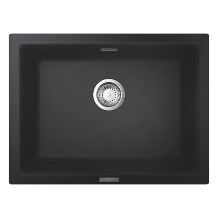 GROHE 31655AP0 - Plautuvė K700U 610 × 460 mm juodas akmuo/juoda