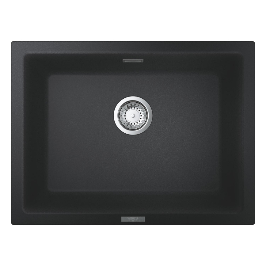 GROHE 31655AP0 - Plautuvė K700U 610 × 460 mm juodas akmuo/juoda