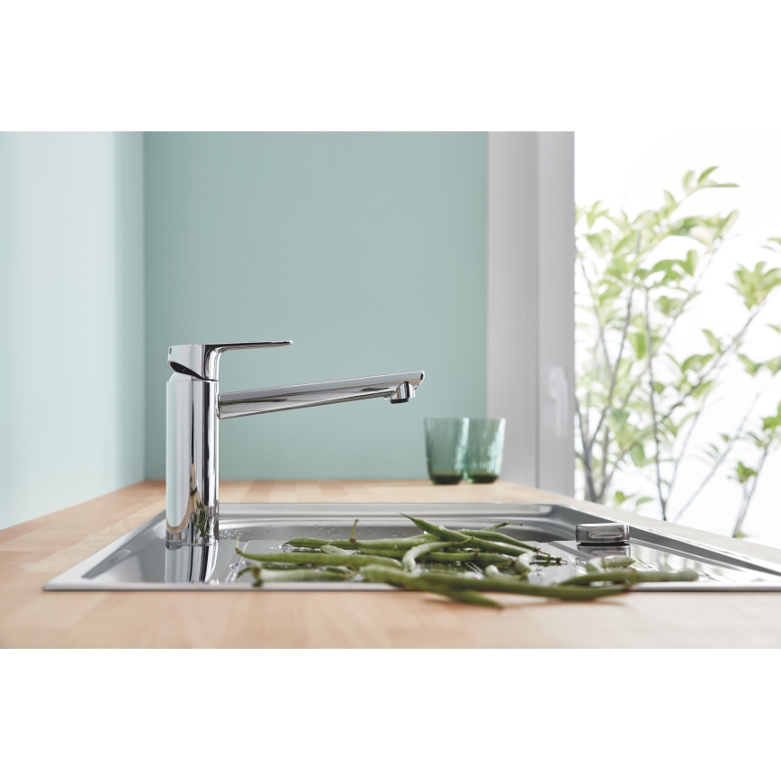 GROHE 31693000 - Virtuvinis maišytuvas BAUEDGE 193 mm blizgus chromas