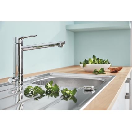 GROHE 31696000 - BAUEDGE kriauklės maišytuvas, blizgus chromas