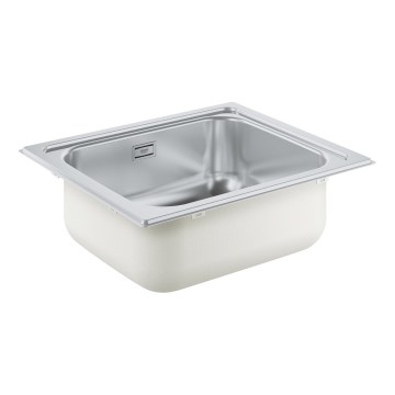 GROHE 31719SD0 - Virtuvinė kriauklė K200 533 × 457 mm iš nerūdijančio plieno