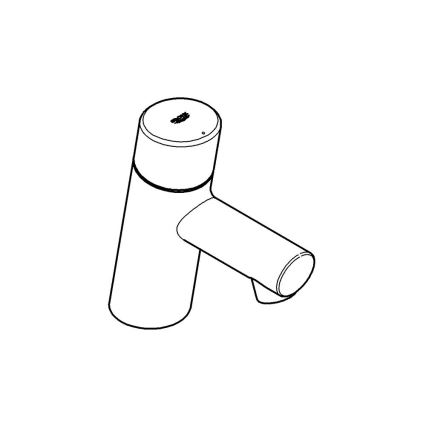 GROHE 32207001 - Praustuvo maišytuvas CONCETTO XS blizgus chromas