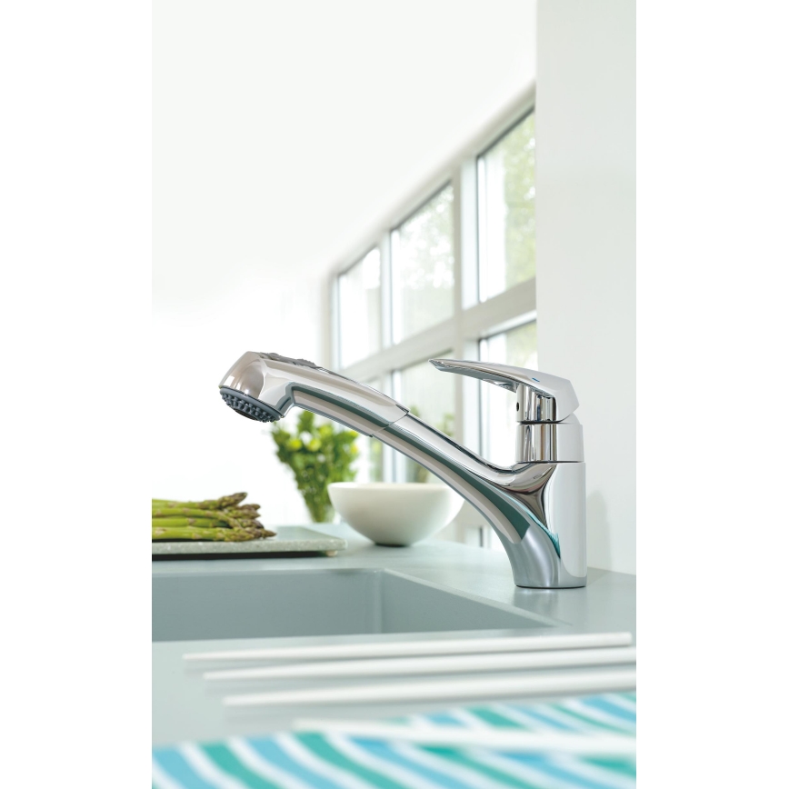 GROHE 32257001 - Virtuvinis maišytuvas EURODISC, blizgus chromas