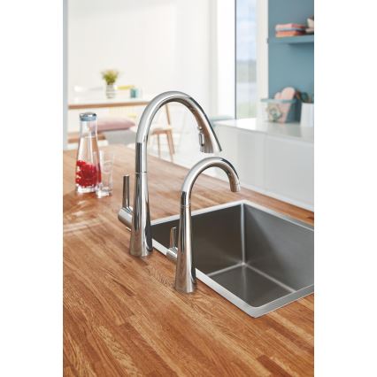 GROHE 32294002 - Plautuvės maišytuvas ZEDRA 401 mm blizgus chromas
