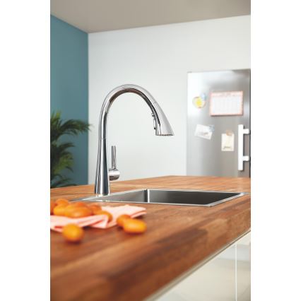 GROHE 32294002 - Plautuvės maišytuvas ZEDRA 401 mm blizgus chromas