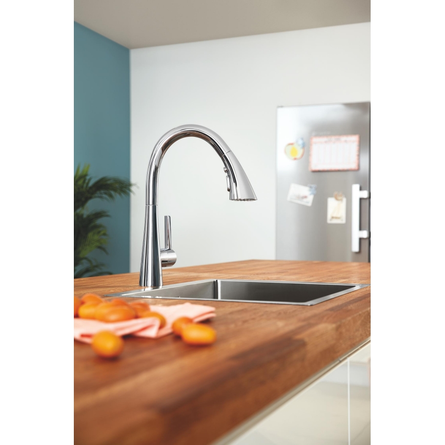 GROHE 32294002 - Plautuvės maišytuvas ZEDRA 401 mm blizgus chromas