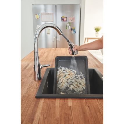 GROHE 32294002 - Plautuvės maišytuvas ZEDRA 401 mm blizgus chromas