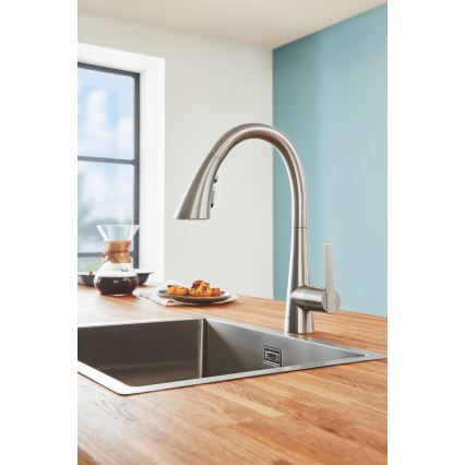 GROHE 32294DC2 - virtuvinis maišytuvas ZEDRA, nerūdijančio plieno