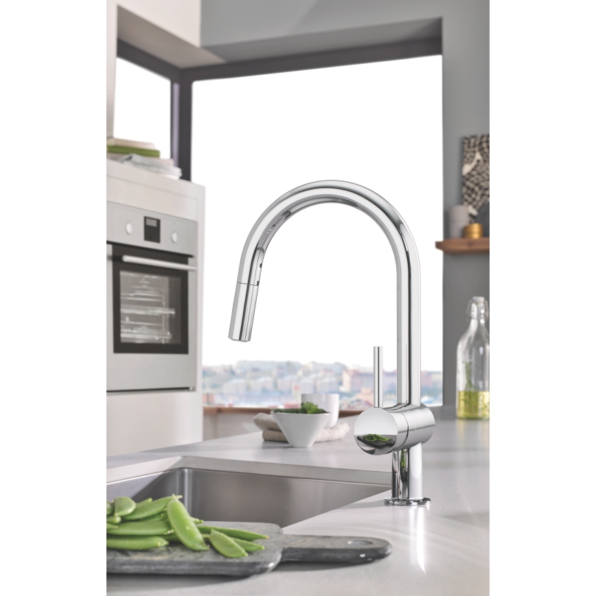 GROHE 32321002 - Virtuvinis maišytuvas A blizgus chromas