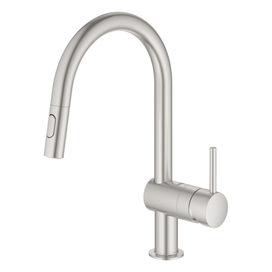 GROHE 32321DC2 - Plautuvės maišytuvas A, nerūdijančio plieno