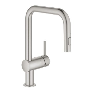 GROHE 32322DC2 - Kriauklės maišytuvas A, iš nerūdijančio plieno