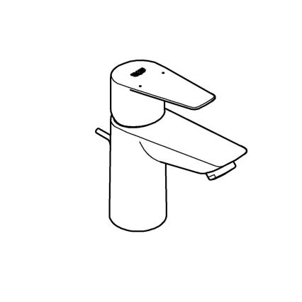 GROHE 32819001 - praustuvo maišytuvas BAUEDGE, 147 mm, blizgus chromas