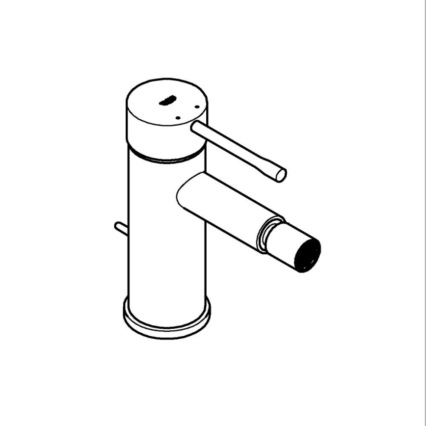 GROHE 32935DC1 - Bidetinis maišytuvas ESSENCE, nerūdijančio plieno