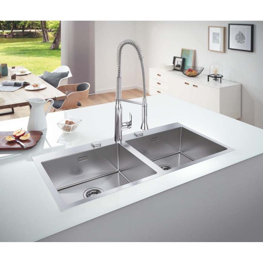 GROHE 32950000 - Maišytuvas kriauklei K7, blizgus chromas
