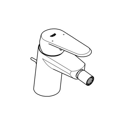 GROHE 33244002 - Bidė maišytuvas EURODISC COSMOPOLITAN DN 15 blizgus chromas