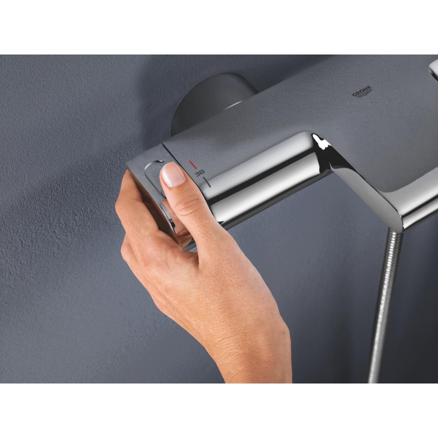 GROHE 34174001 - Termostatinis vonios maišytuvas GROHTHERM 2000 172 mm blizgus chromas