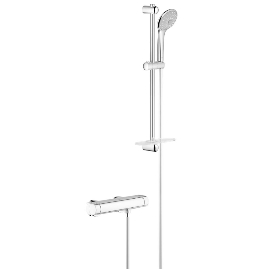 GROHE 34195001 - GROHTHERM 2000 termostatinis maišytuvas su EUPHORIA 110 komplektu, chromuota danga