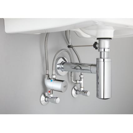GROHE 34487000 - Termostatinė apsauga nuo nudegimų GROHTHERM MICRO chromuota