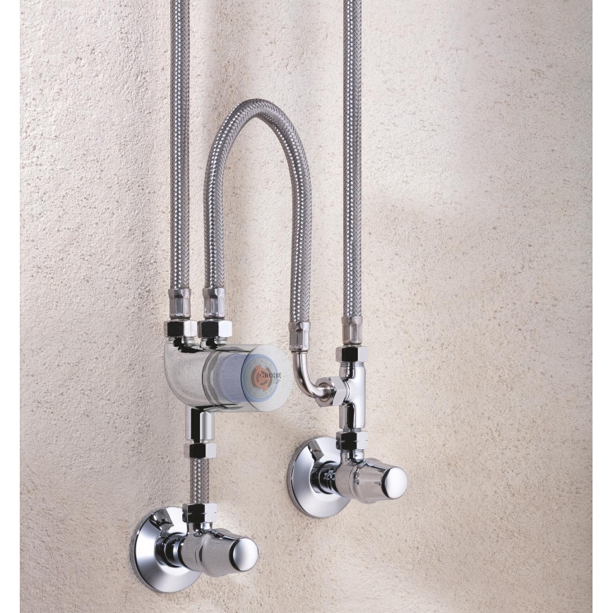 GROHE 34487000 - Termostatinė apsauga nuo nudegimų GROHTHERM MICRO chromuota