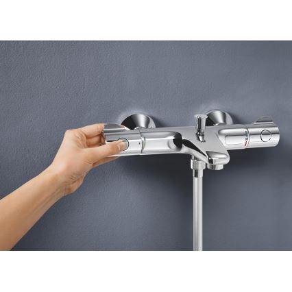 GROHE 34567000 - termostatinis vonios maišytuvas GROHTHERM 800 DN 15, blizgus chromas