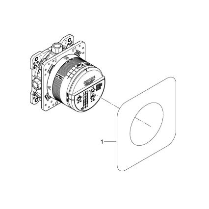 GROHE 34709000 - Dušo rinkinys SMARTCONTROL Perfect blizgus chromas