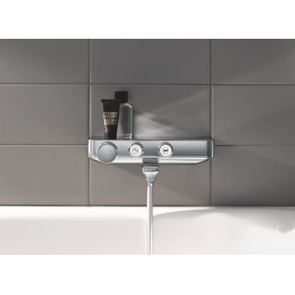 GROHE 34718000 - Termostatinis vonios maišytuvas GROHTHERM SMARTCONTROL 12” chromuotas