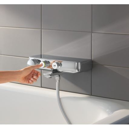 GROHE 34718000 - Termostatinis vonios maišytuvas GROHTHERM SMARTCONTROL 12” chromuotas