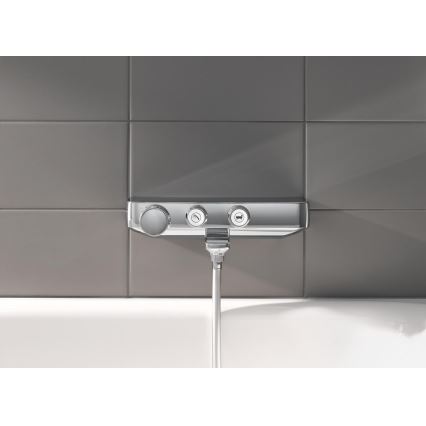 GROHE 34718000 - Termostatinis vonios maišytuvas GROHTHERM SMARTCONTROL 12” chromuotas