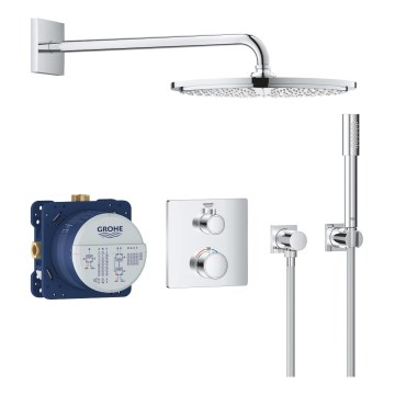 GROHE 34730000 - Dušo komplektas GROHTHERM RAINSHOWER COSMOPOLITAN 310, 422 mm, chromuotas