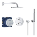 GROHE 34732000 - GROHTHERM RAINSHOWER COSMOPOLITAN 210 dušo komplektas, 286 mm, chromuotas