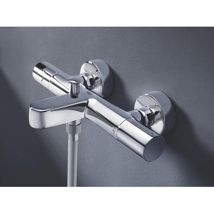 GROHE 34766000 - Termostatinis vonios maišytuvas GROHTHERM 800 COSMOPOLITAN DN 15 chromuotas