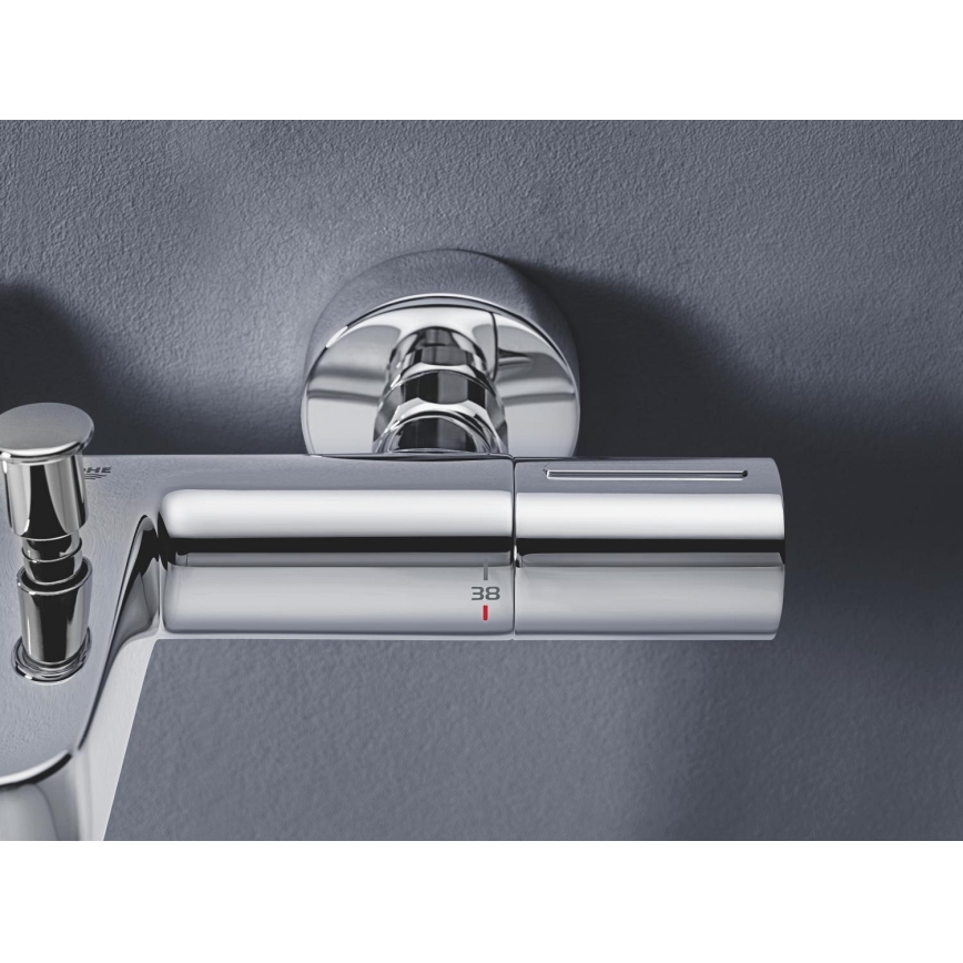 GROHE 34774000 - termostatinis vonios maišytuvas PRECISION GET DN 15 blizgus chromas