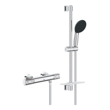 GROHE 34791001 - Termostatinė dušo sistema PRECISION FEEL 600 mm chromuota