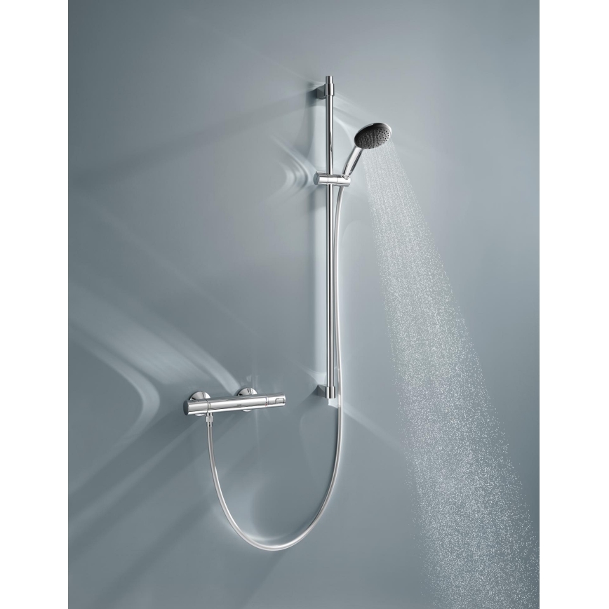 GROHE 34854001 - Termostatinis dušo maišytuvas PRECISION START 900 mm chromas