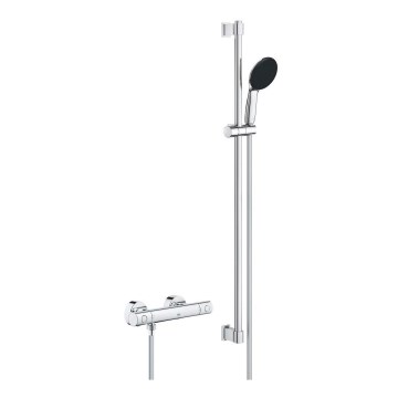 GROHE 34857000 - Dušo komplektas su termostatiniu maišytuvu PRECISION GET 12” blizgus chromas