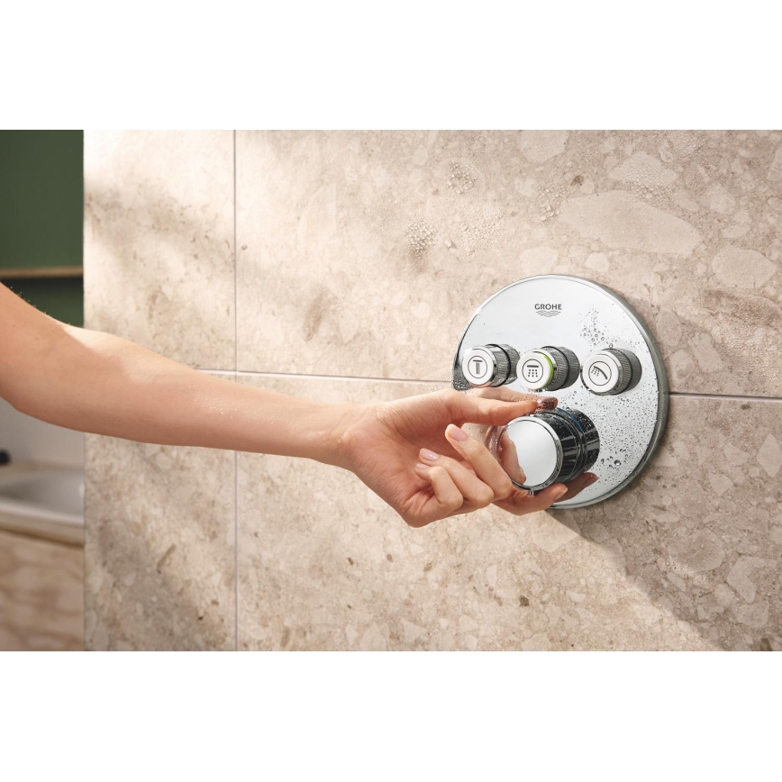 GROHE 34874000 - Dušo sistema PRECISION SMARTCONTROL 310 mm blizgus chromas