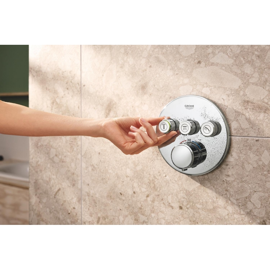 GROHE 34874000 - PRECISION SMARTCONTROL dušo sistema 310 mm, blizgus chromas