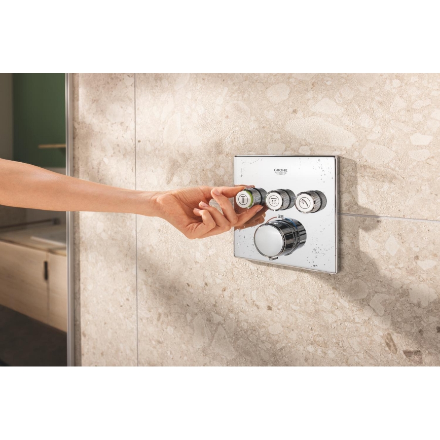 GROHE 34875000 - Dušo sistema PRECISION SMARTCONTROL 310 mm blizgus chromas