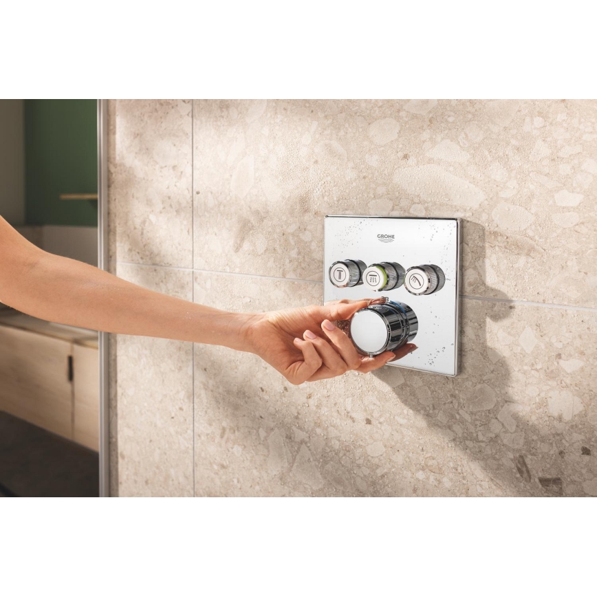 GROHE 34875000 - PRECISION SMARTCONTROL 310 mm dušo sistema, blizgus chromas