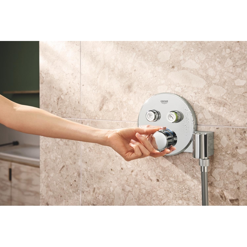 GROHE 34877000 - Dušo sistema VITALIO RAIN MONO 310 blizgus chromas