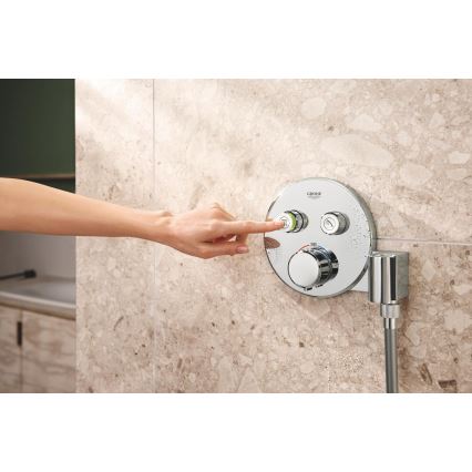 GROHE 34877000 - Dušo sistema VITALIO RAIN MONO 310 blizgus chromas