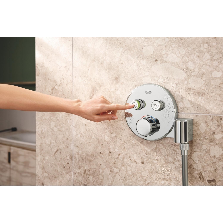 GROHE 34877000 - Dušo sistema VITALIO RAIN MONO 310 blizgus chromas
